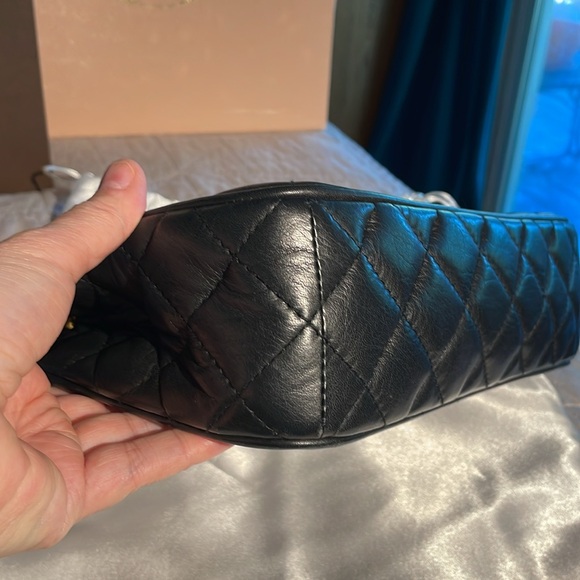 Vintage Givenchy Paris Quilted Lambskin Shoulder and Crossbody Bag - Picture 10 of 17